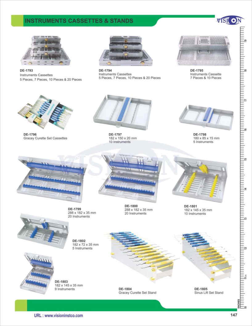 Vision Instruments Company Instruments